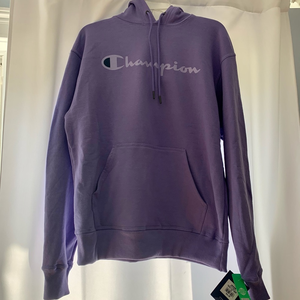 NWT Champion Purple Hoodie (Men’s M)